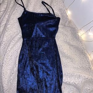 PRETTYLITTLETHING bodycon tie back dress